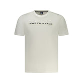 North Sails White Cotton Men T-Shirt -   -  North Sails.